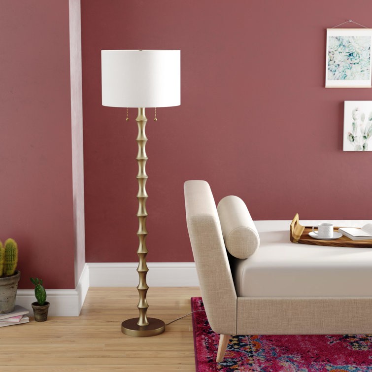 Ivy Bronx Atlantic Avenue Double Pull Chains 58.5" Floor Lamp & Reviews